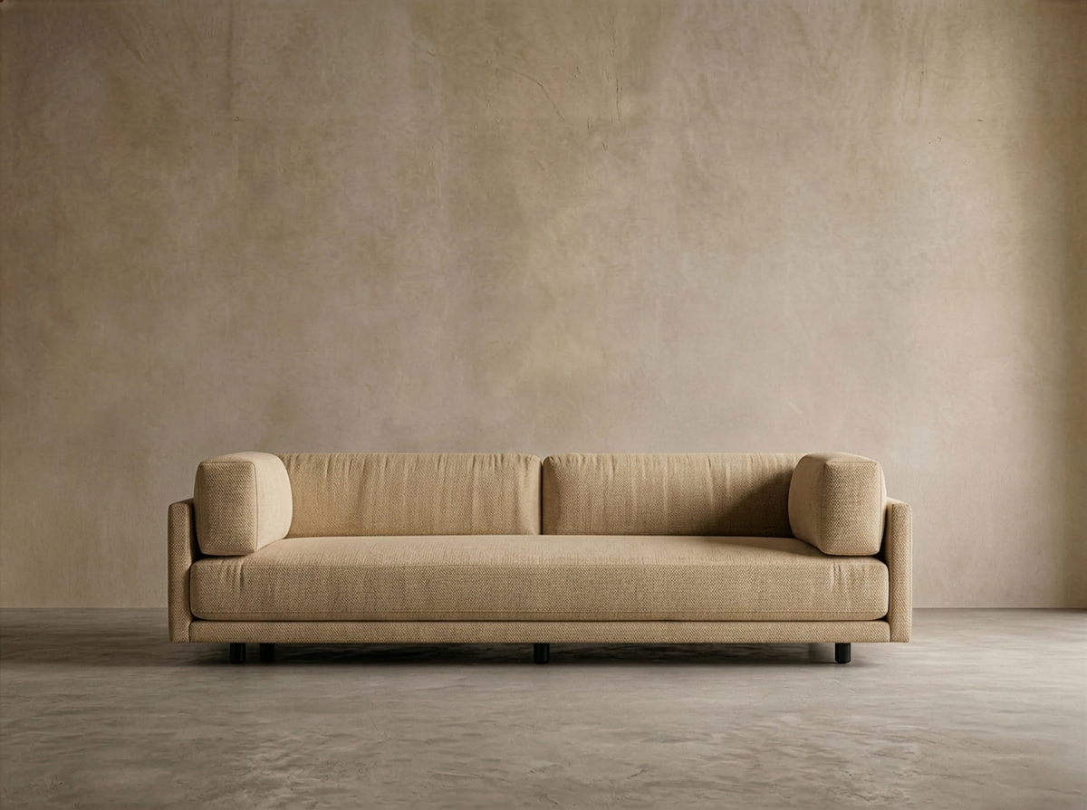 Cumulus Loveseat 90 — Sand Linen
