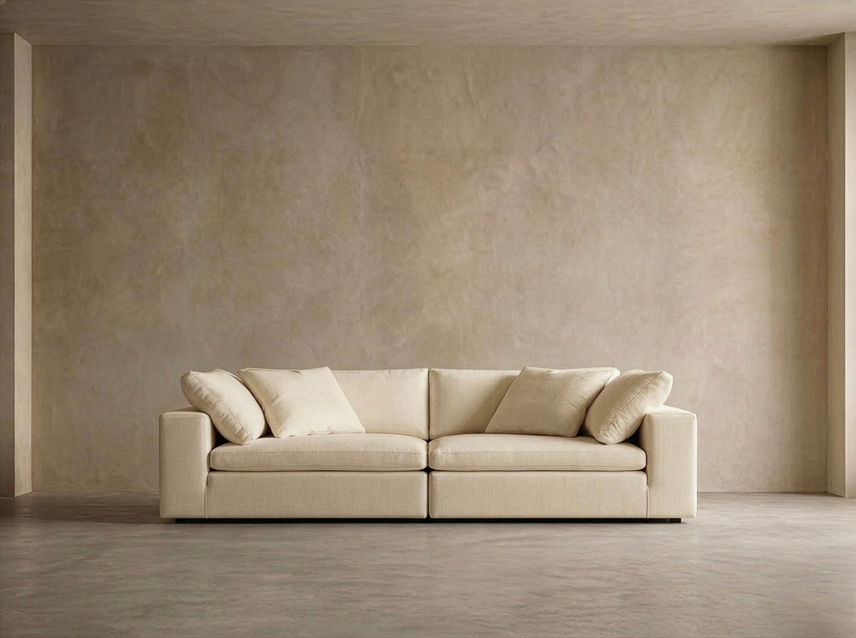 Cushing 2-Seat — Ivory Linen