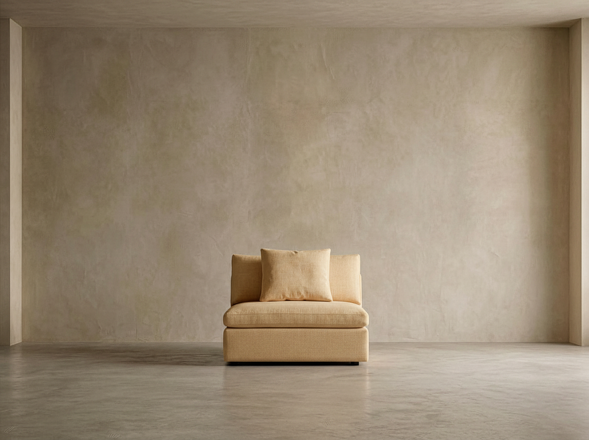 Cushing Armless Module — Sand Linen