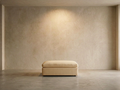 Cushing Ottoman — Ivory Linen