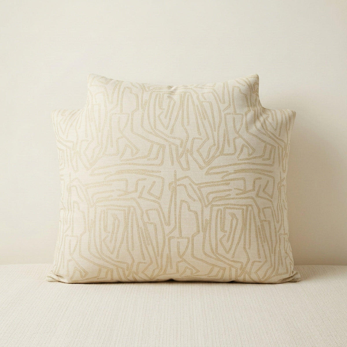 Dorm headboard pillow in Champagne