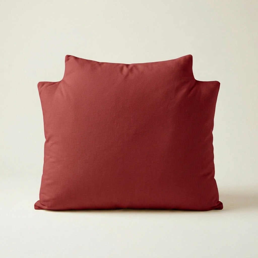 Dorm Headboard Pillow — Tomato