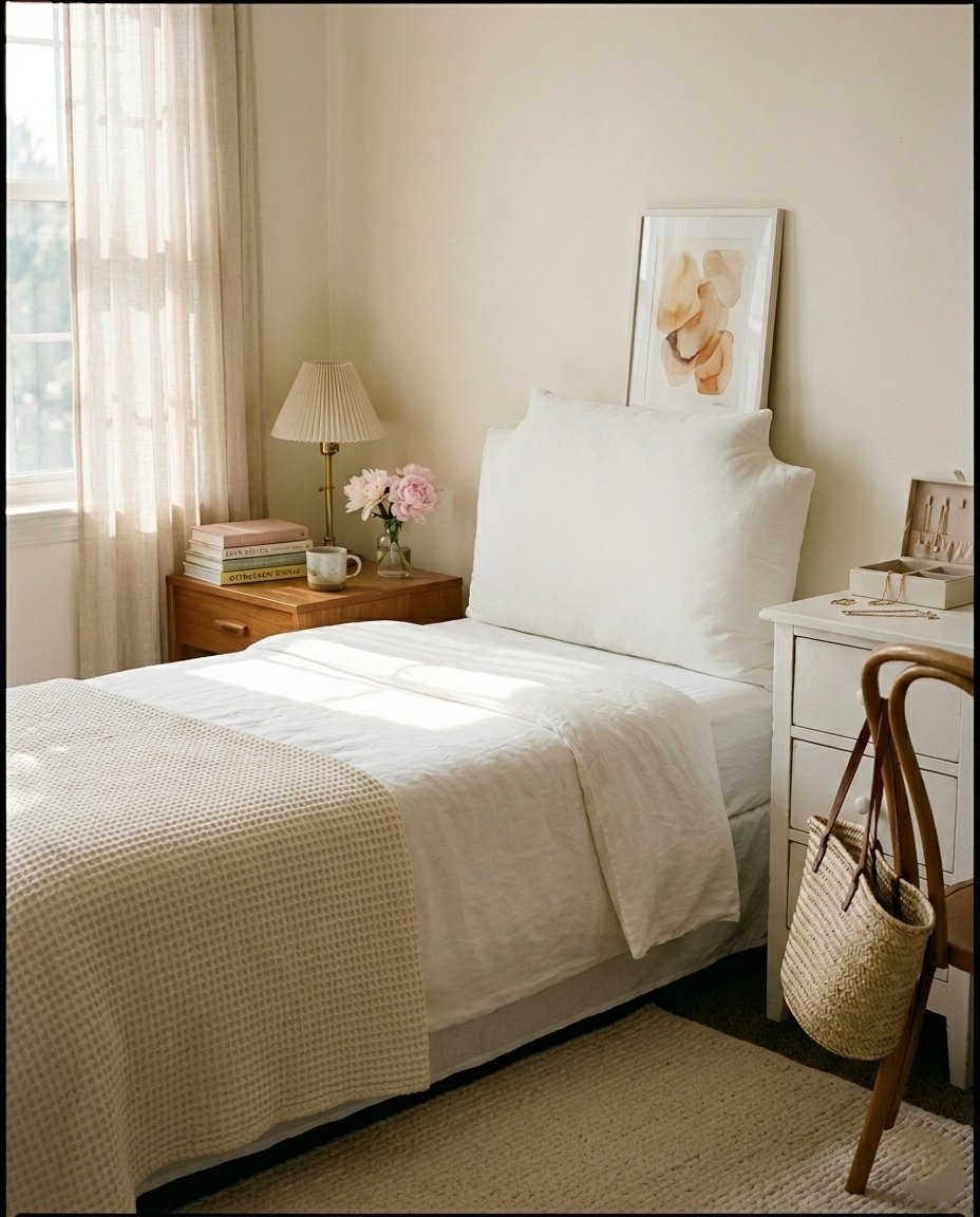 Dorm Headboard Pillow — lifestyle scene