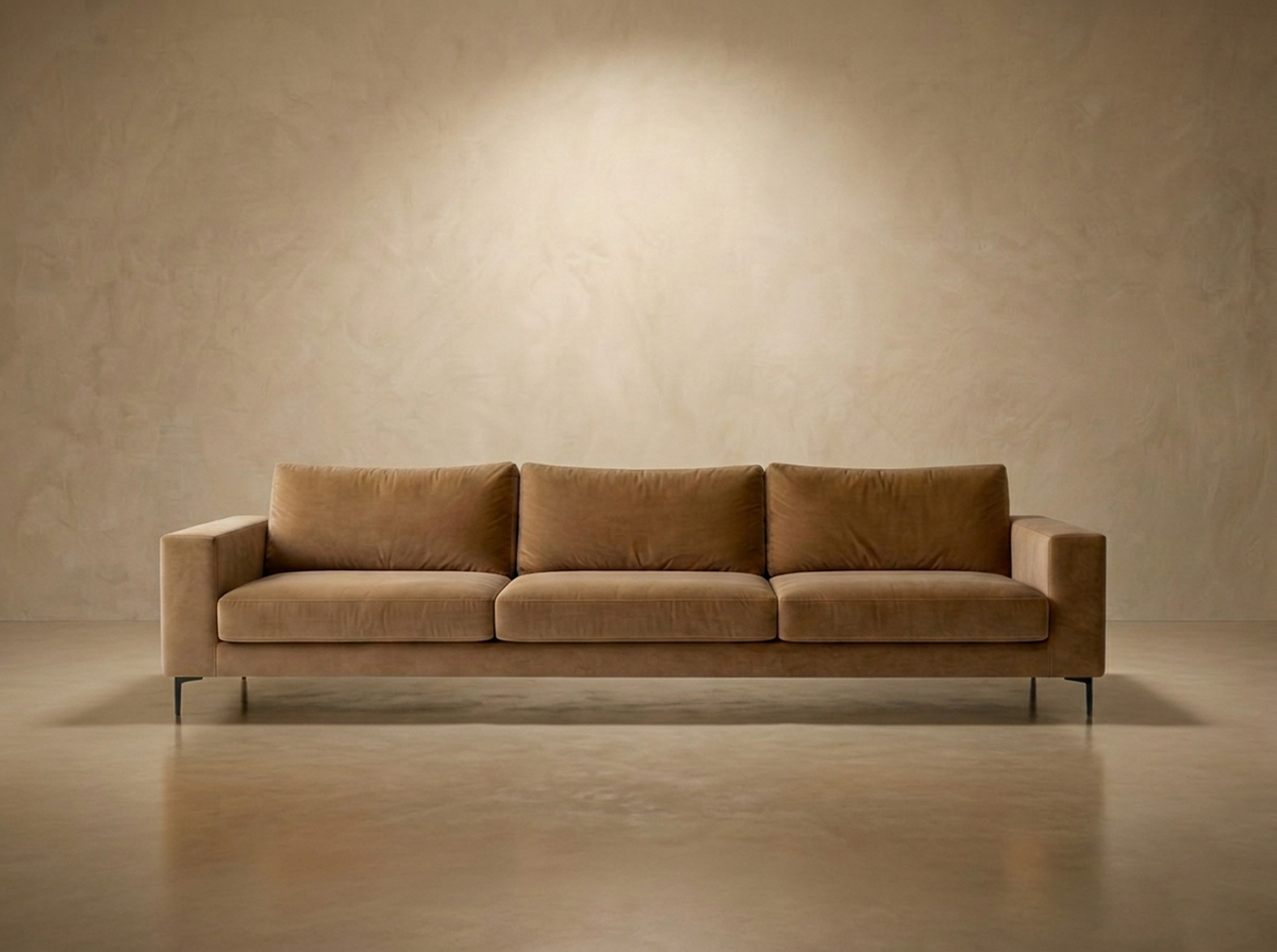 Liscio Grande Sofa — Studio Front View