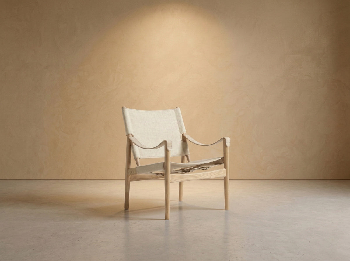 Selle Leather Sling Armchair — Toila
