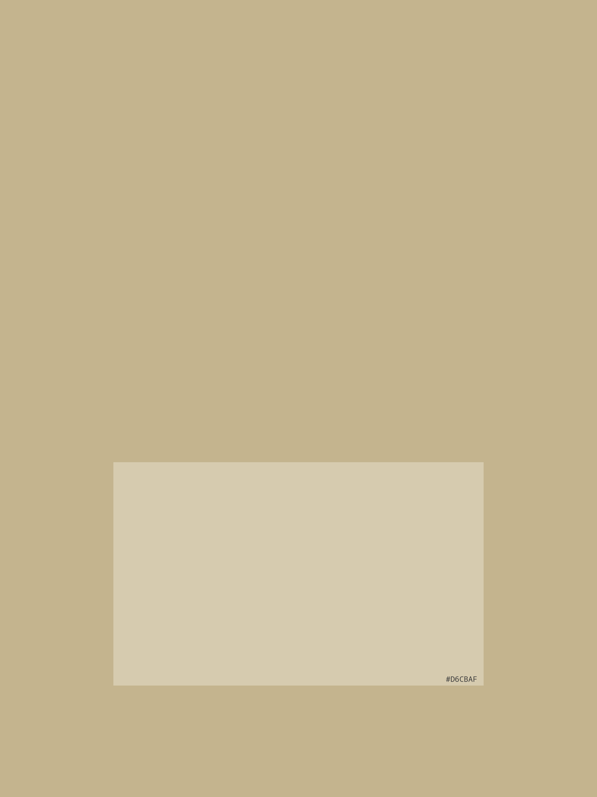 Chroma Creme — Unframed Canvas