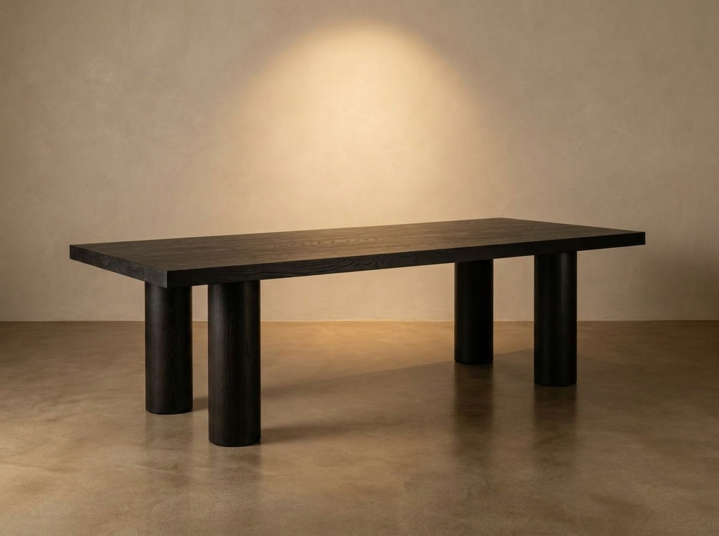 Tela Tavolo Dining Table — Carbone Studio View