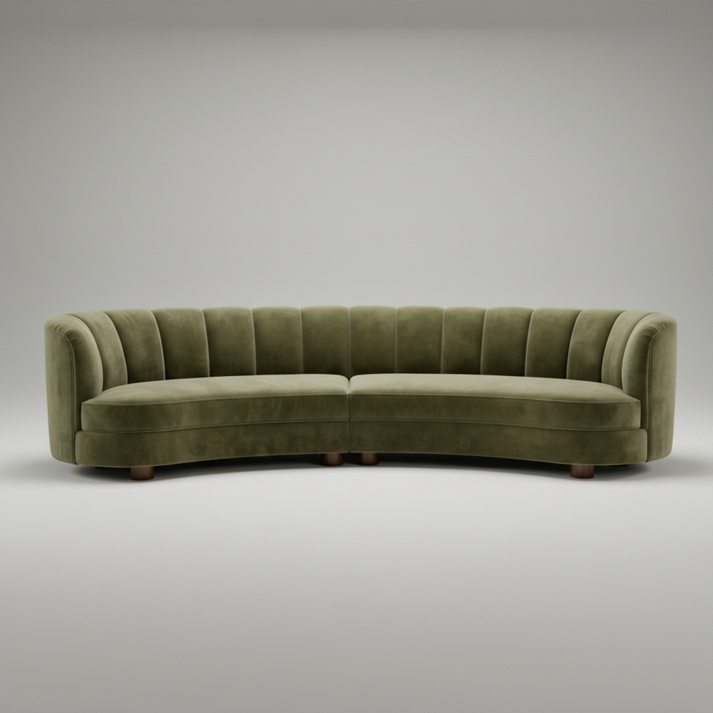 Galbe Curved Sofa
